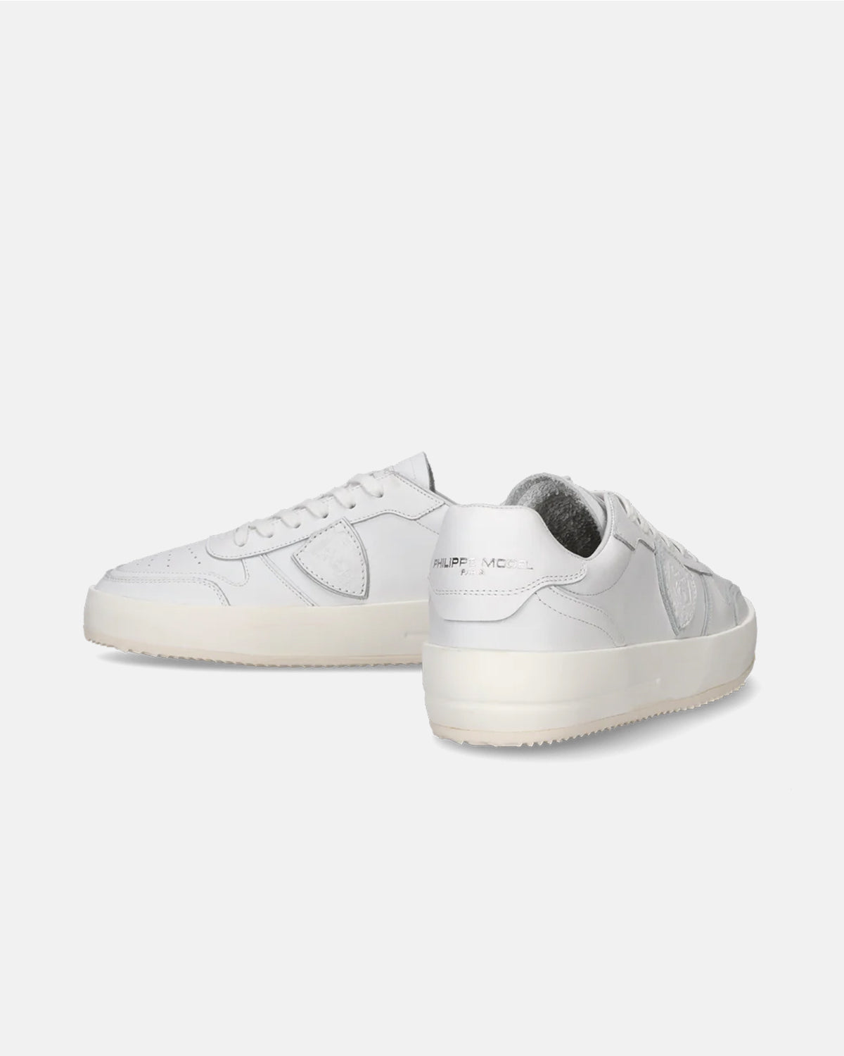 Nette witte lage sneakers voor heren