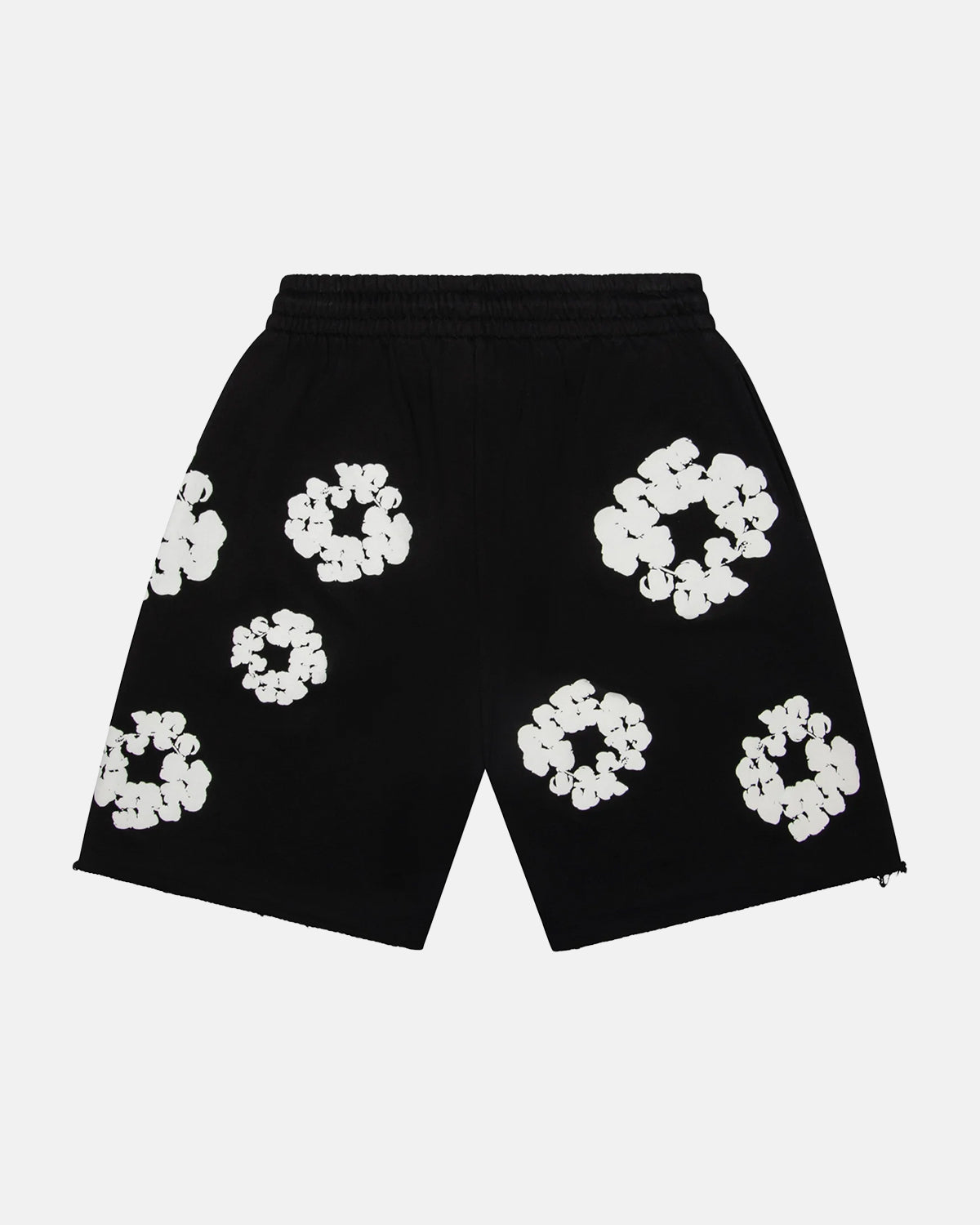 De zwarte katoenen Wreath-short