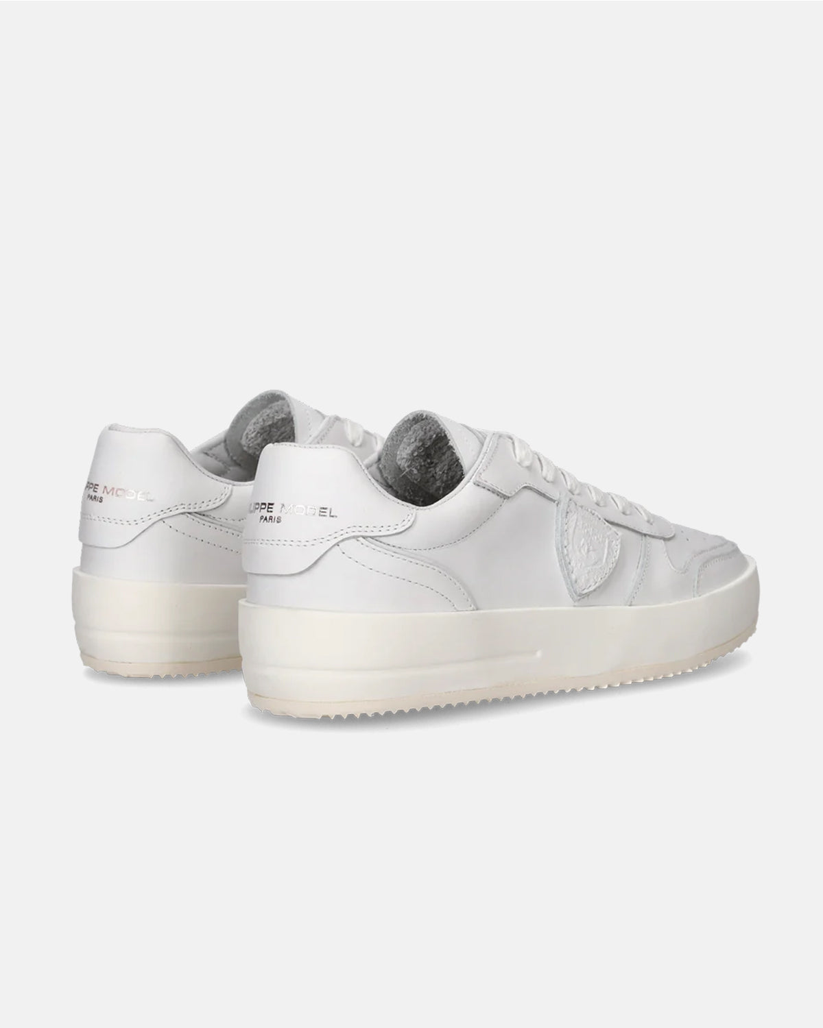 Nette witte lage sneakers voor heren