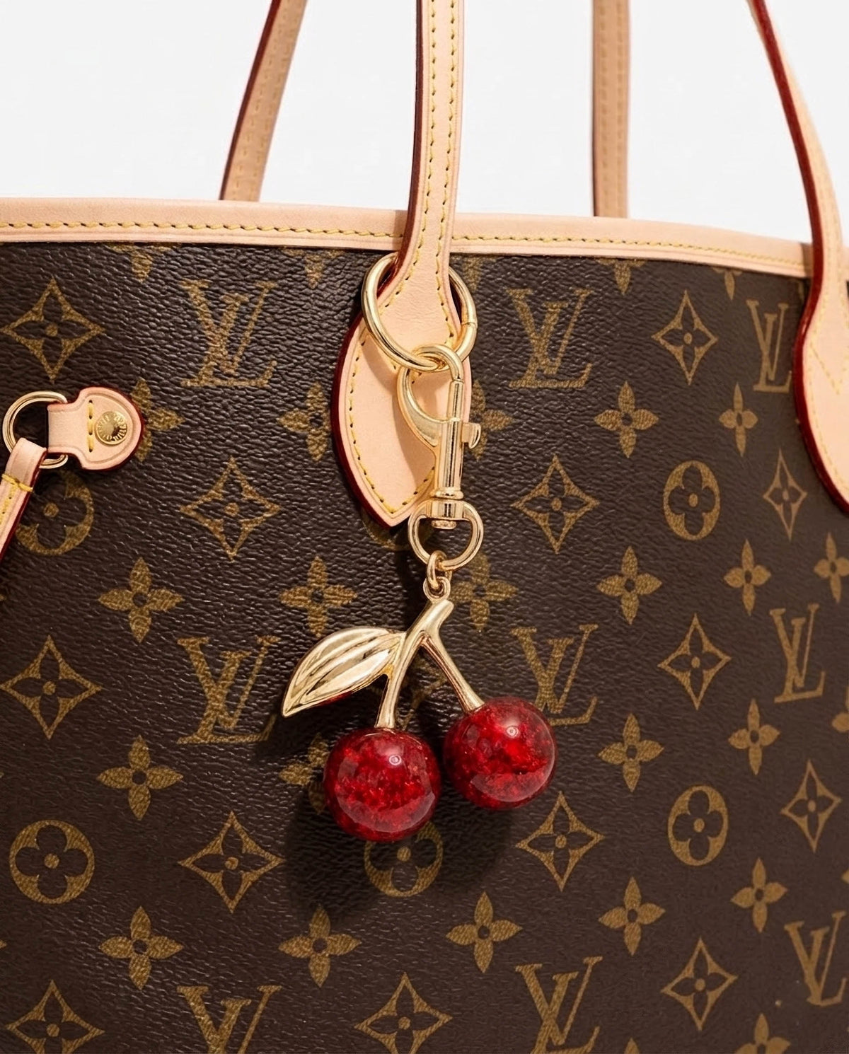 Glass Cherry Bag Charm – tasaccessoire