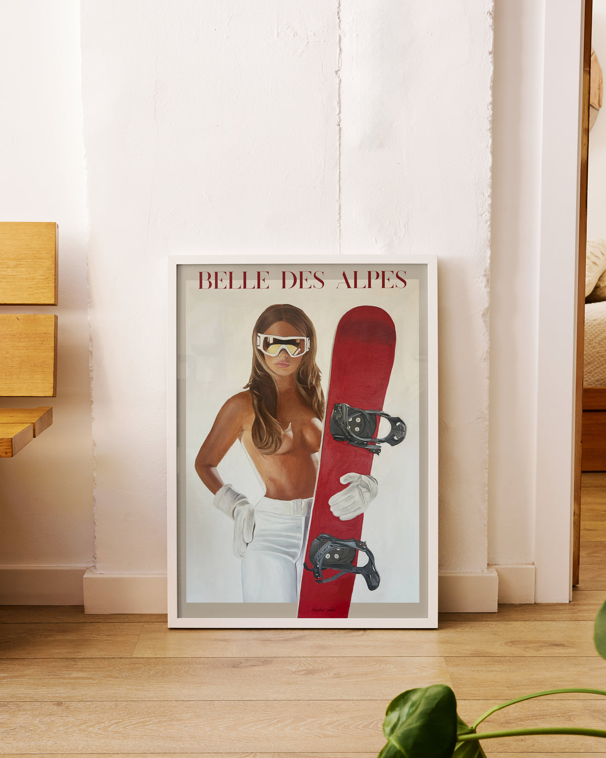 "Belle des Alpes" Poster