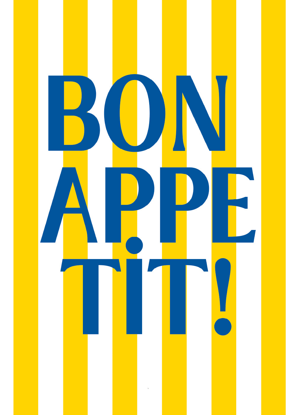 Smakelijk eten poster