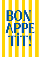 Smakelijk eten poster