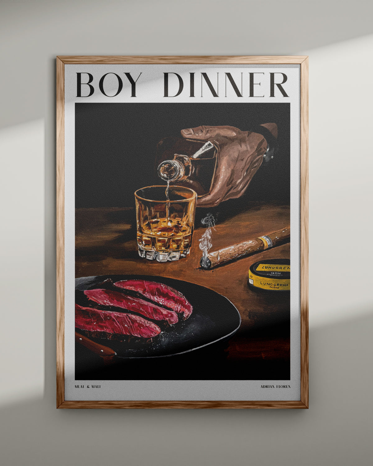 ‘Boy Dinner’-poster