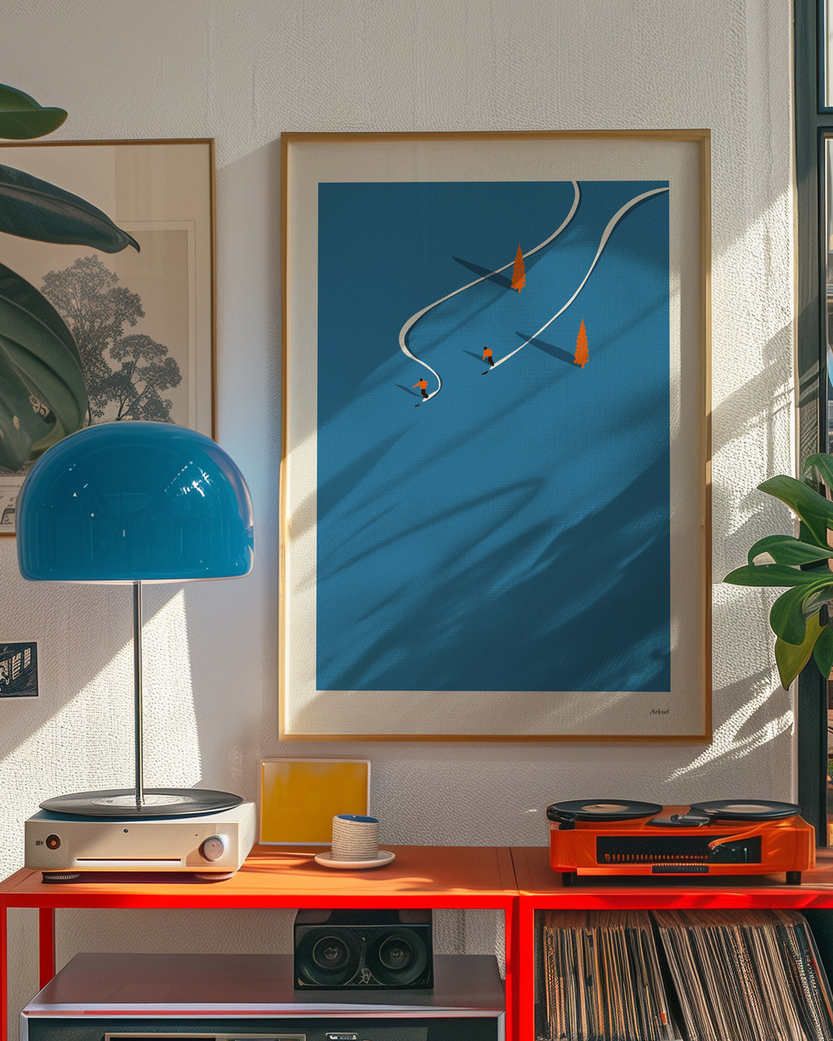 Relaxte skiposter