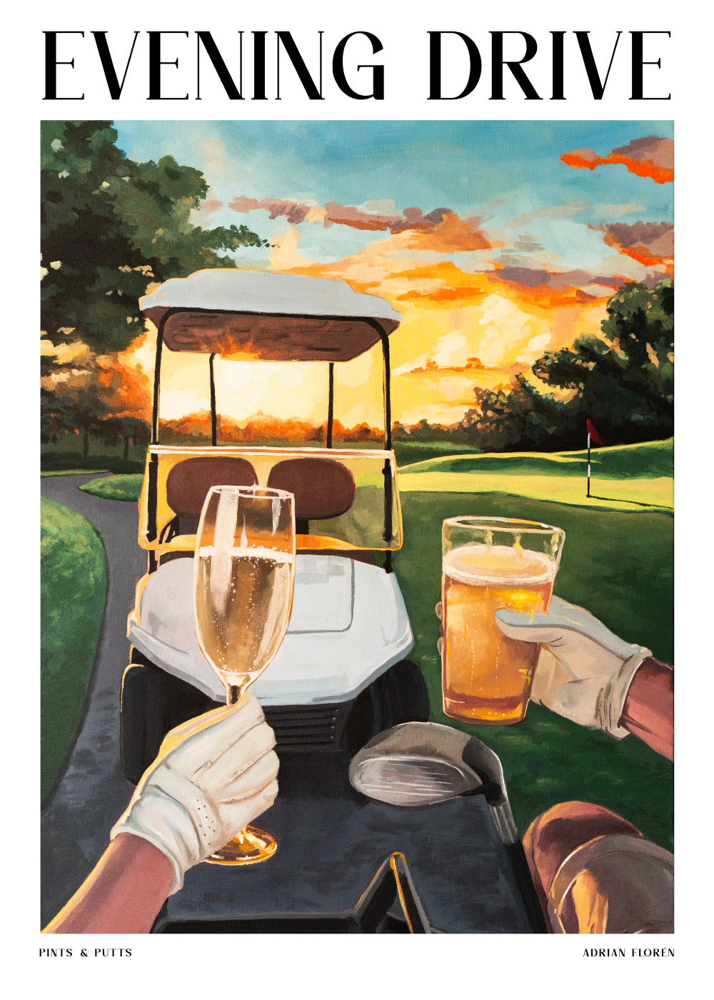 Poster voor "Evening Drive"