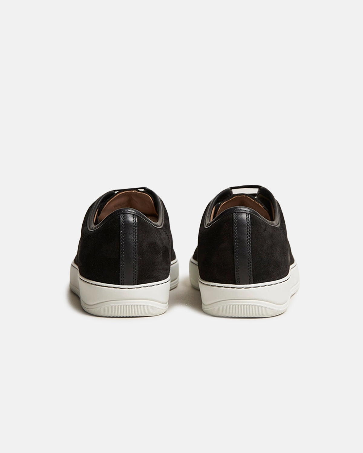 DBB1 Zwarte Suède Nappa Cap Toe