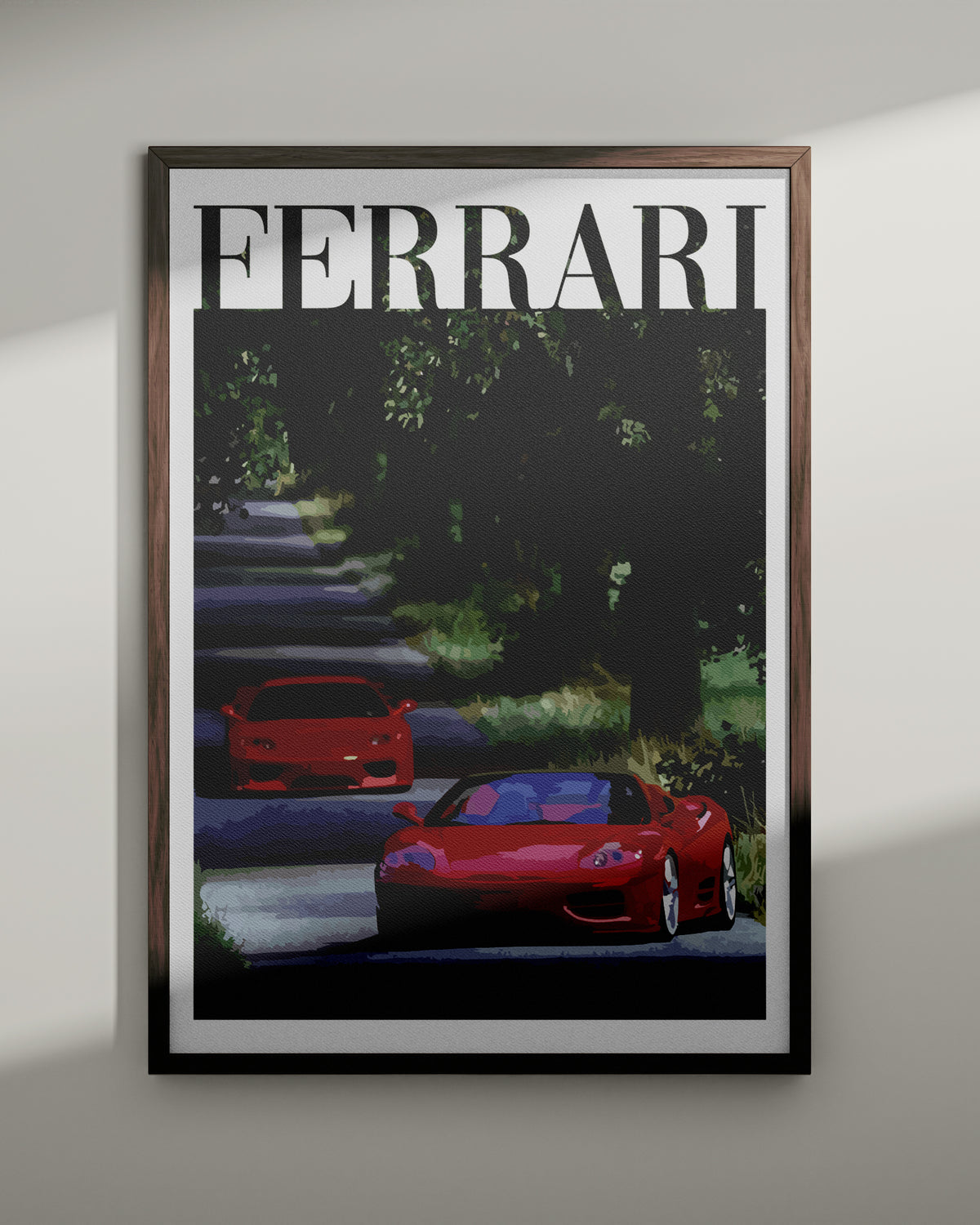 "Old Money Ferrari No.7" Poster