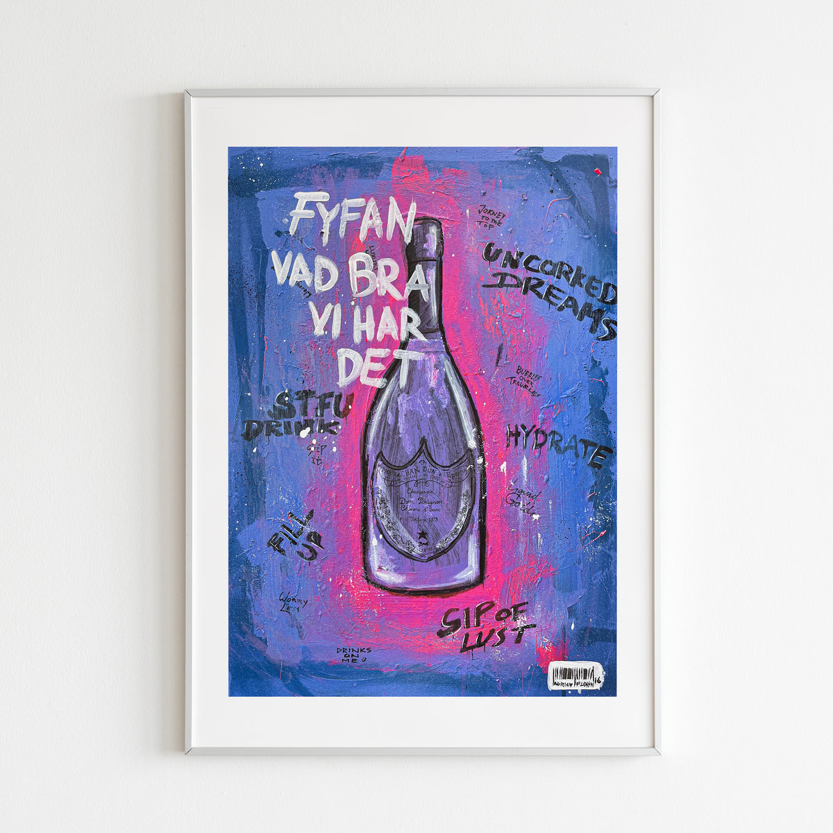 Handla Adrian Florén "Fyfan vad bra vi har det" Poster online | Smidigt och enkelt på nätet - Merchsweden |