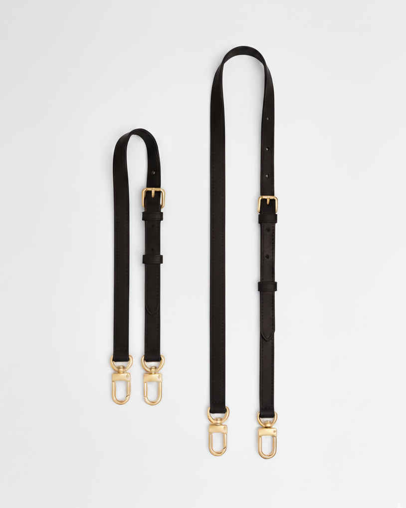 Schouderband voor tas – donkerbruin, 60 of 110 cm