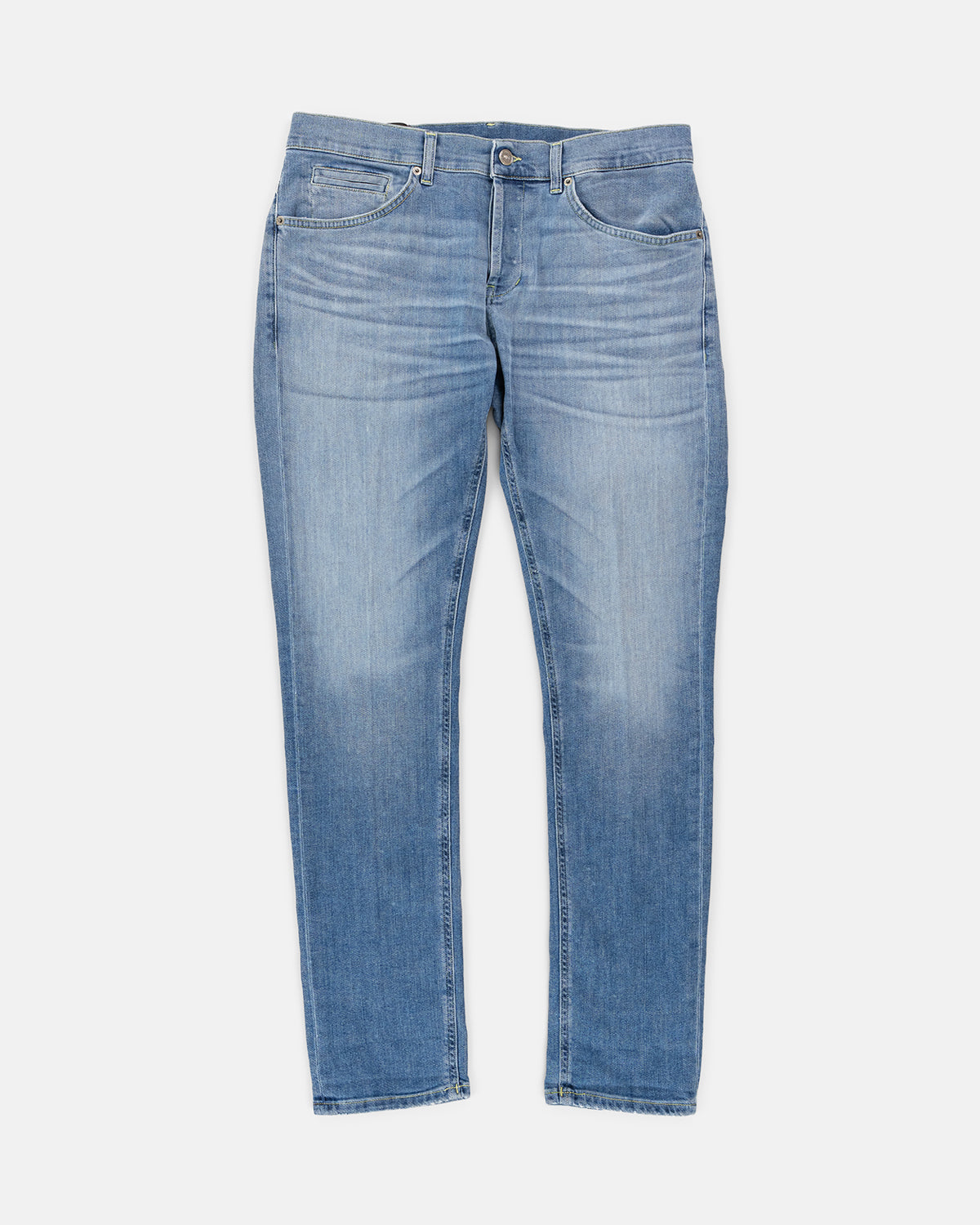 George Lichtblauwe Skinny-fit Jeans