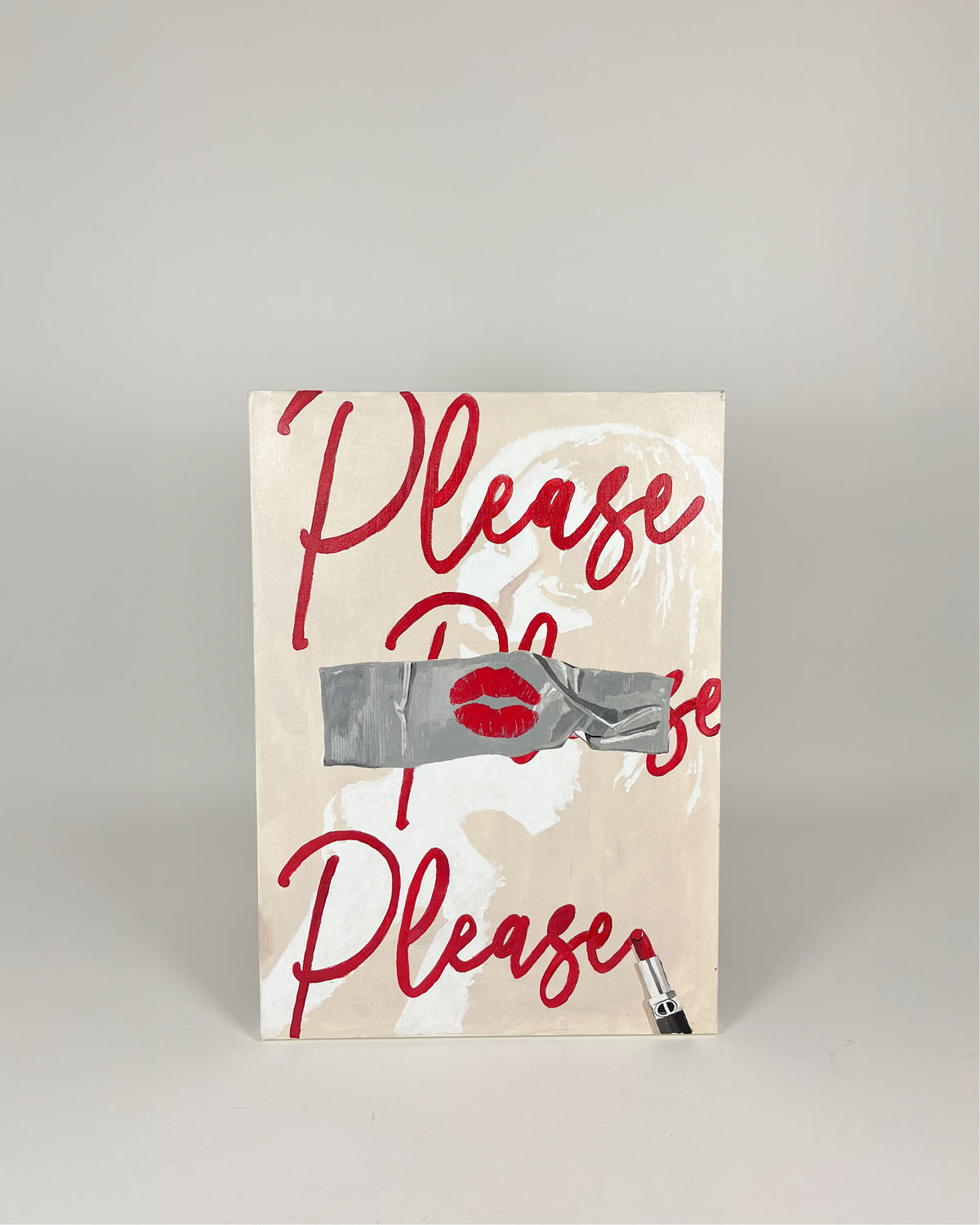 "Please Please Please" Origineel schilderij