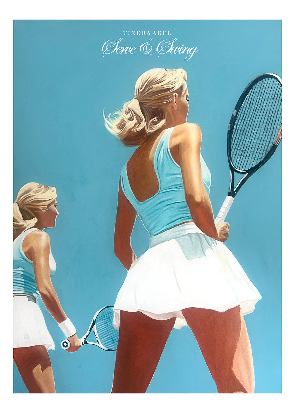 "Serve & Swing"-poster