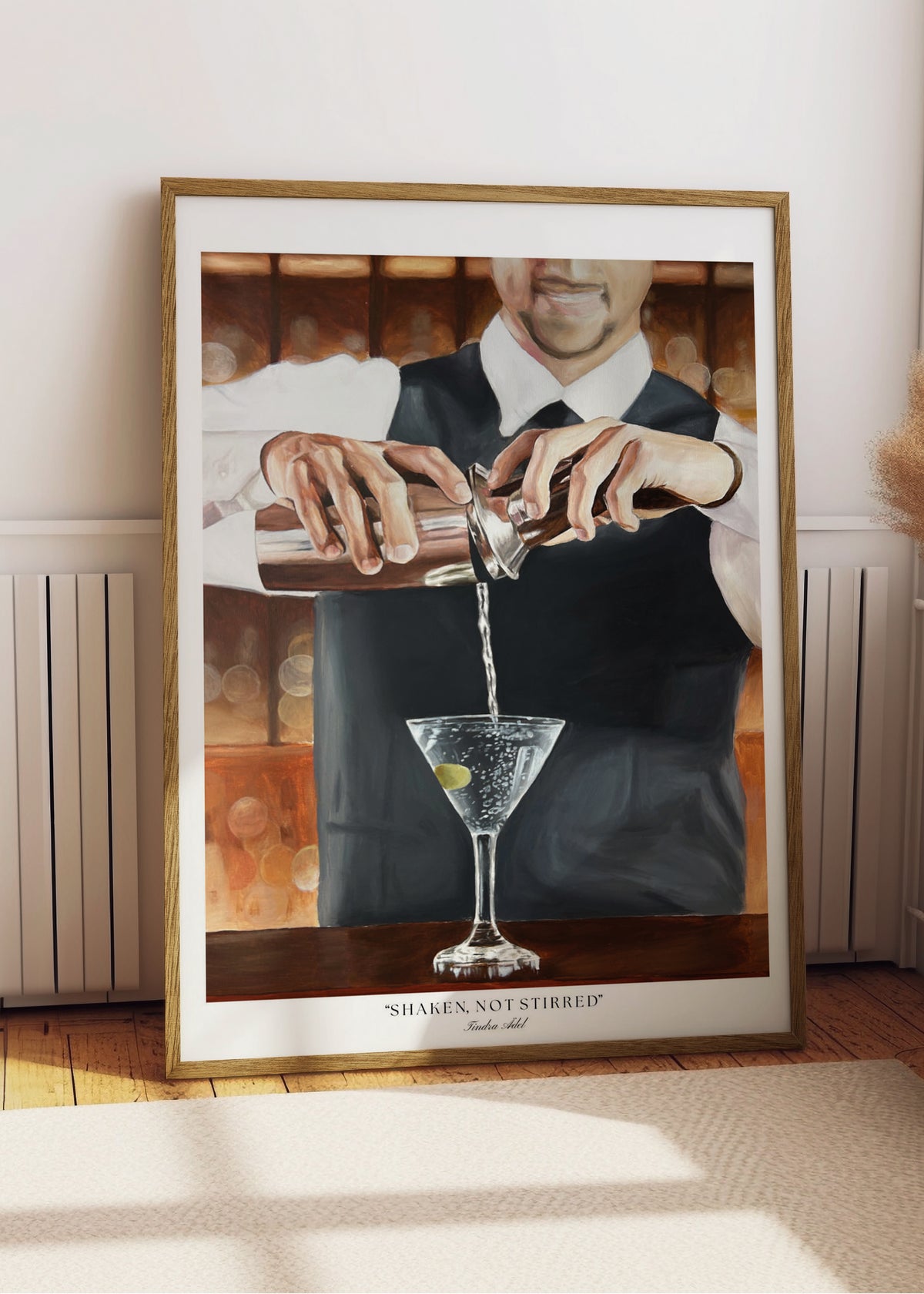 "Geschud, niet geroerd" Poster