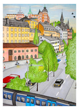 Poster "Söder Mälarstrand"