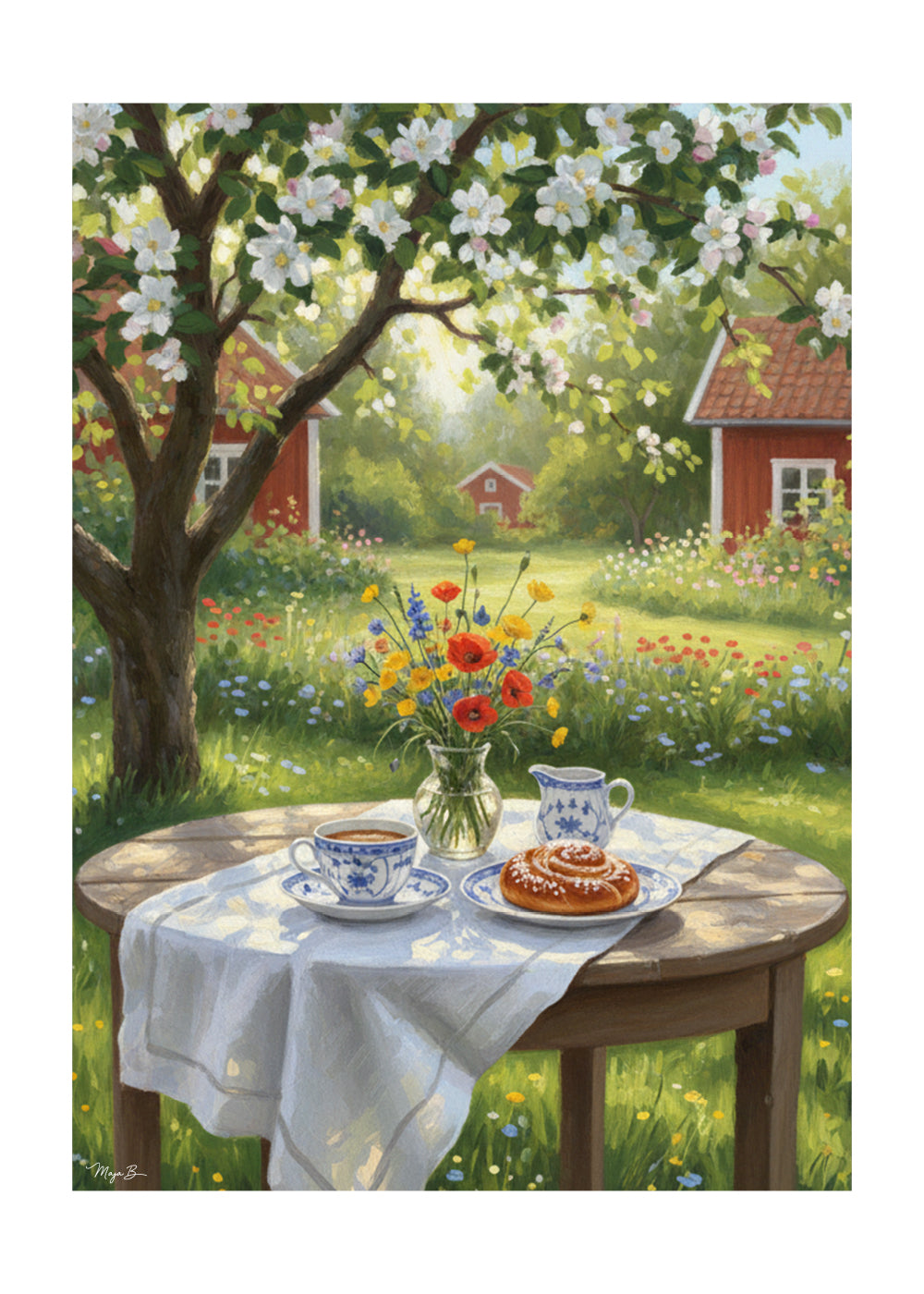 "Zomerfika" Poster