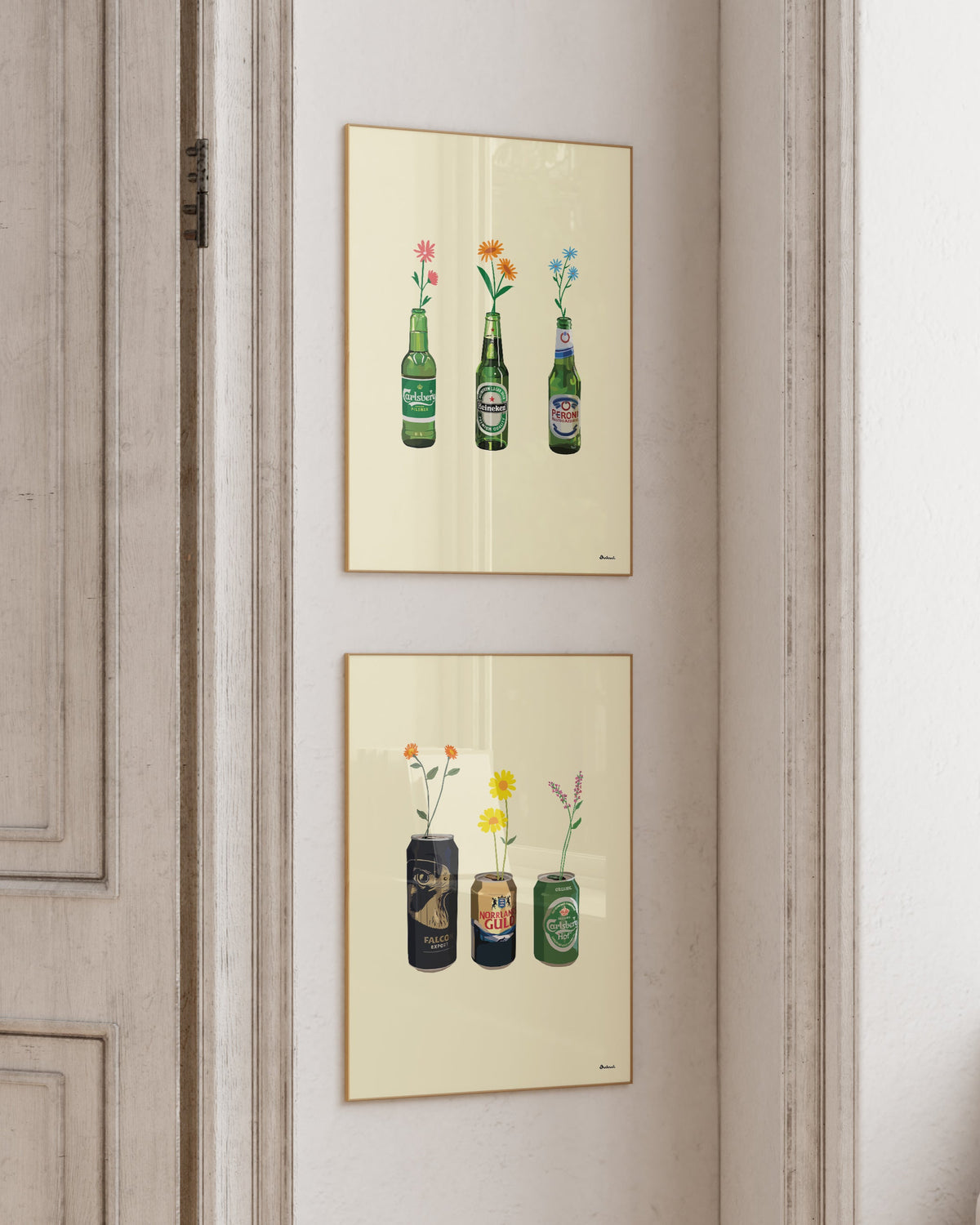 Handla Arksel Sprouting Beer Cans Poster online | Smidigt och enkelt på nätet - Merchsweden |
