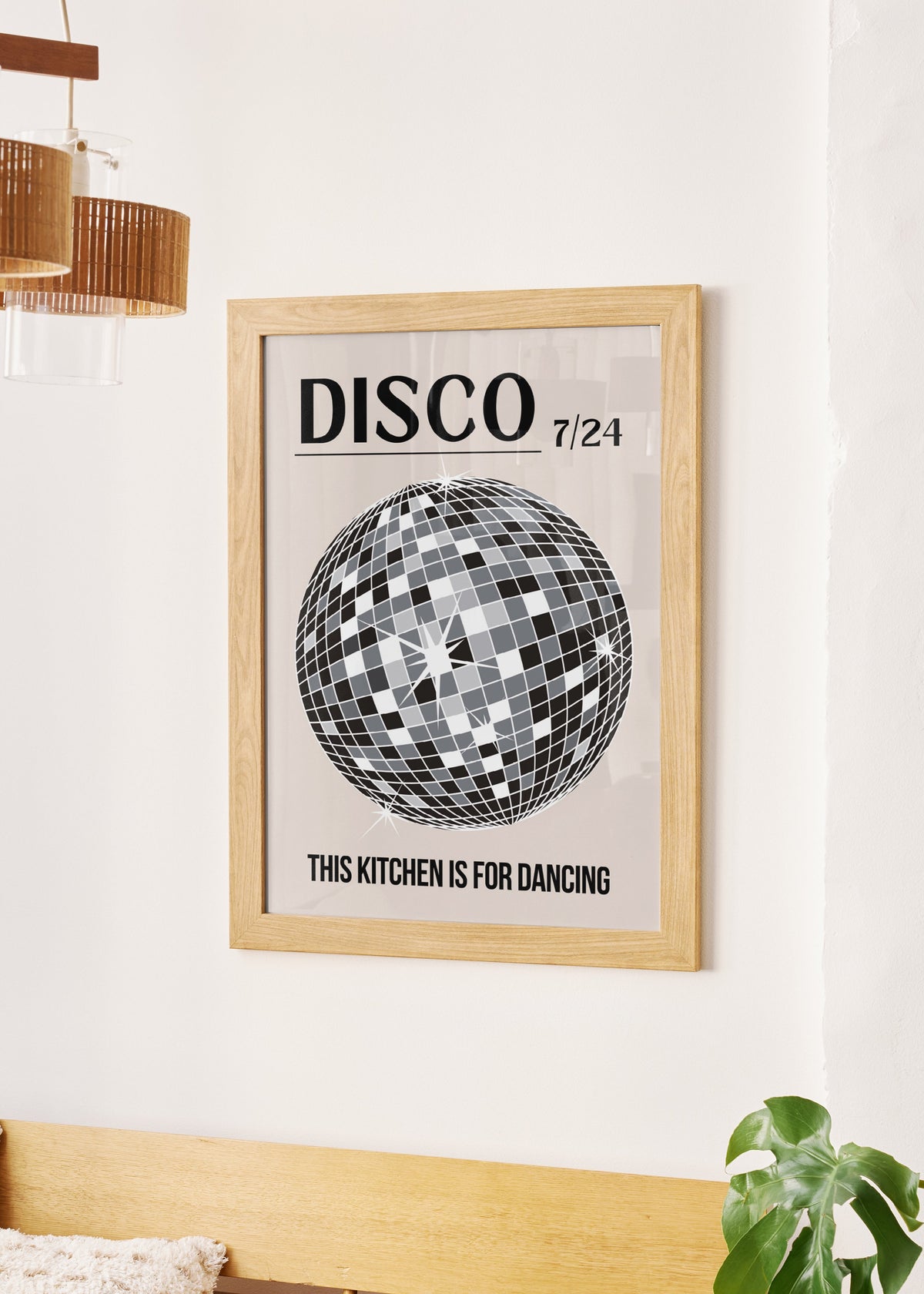 The Kitchen is for dancing No.1 Poster
