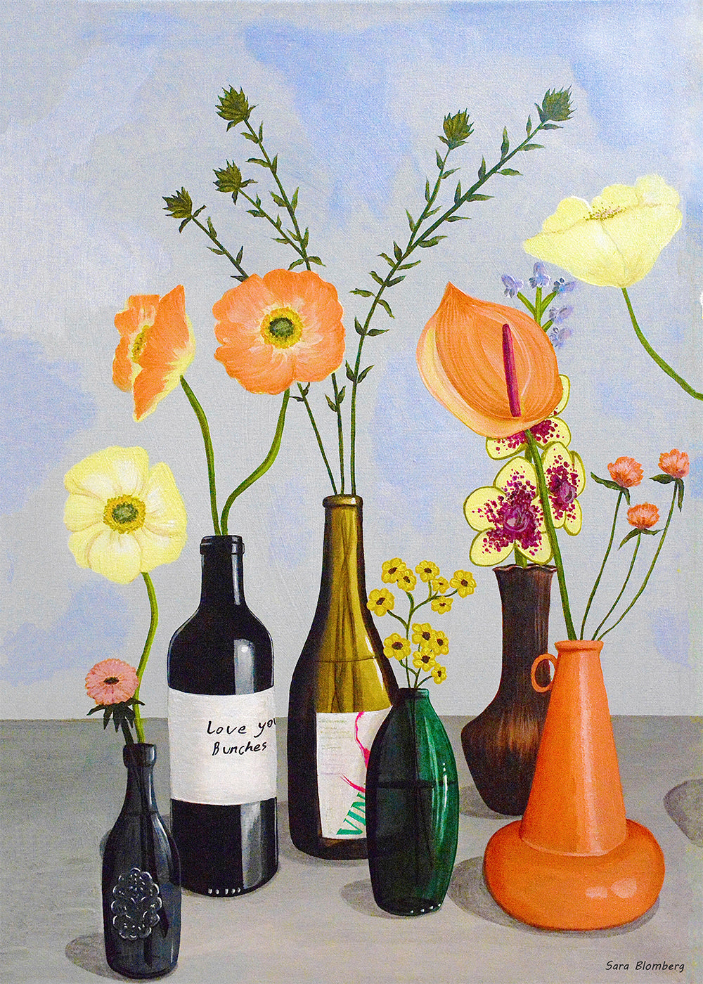 Poster "The Thirsty Botanist Tall"