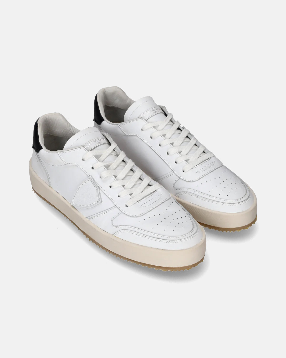 Nice Low-Top voor heren wit zwart