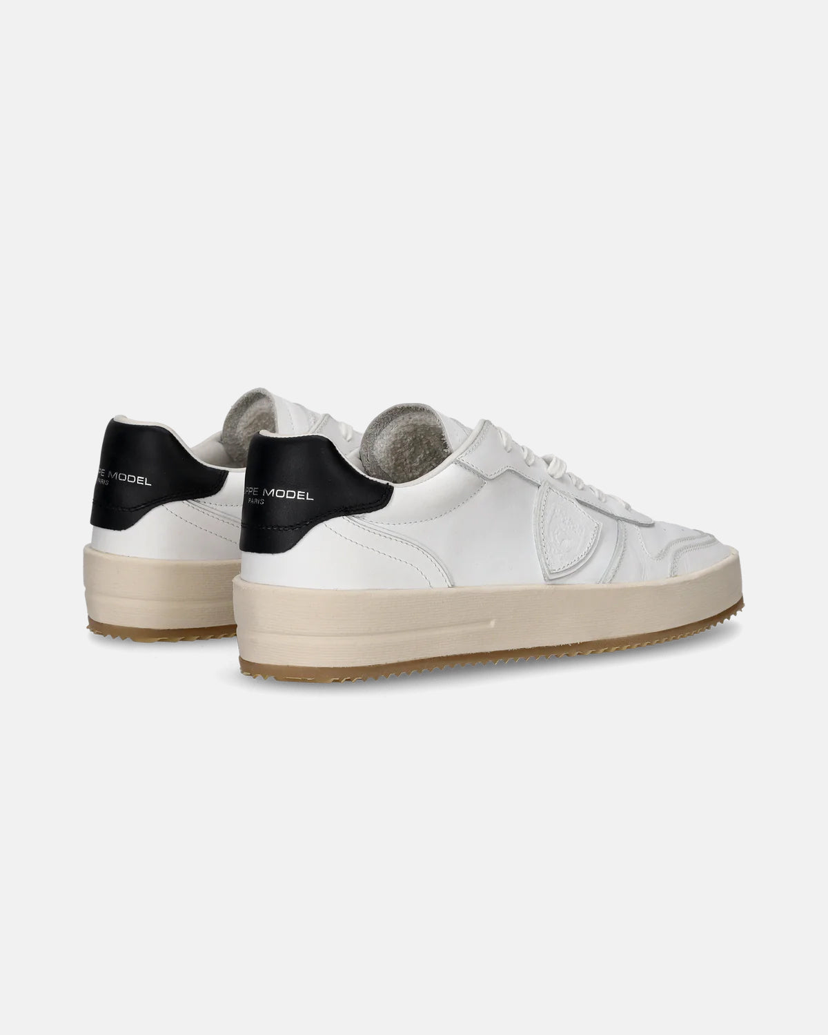 Nice Low-Top voor heren wit zwart