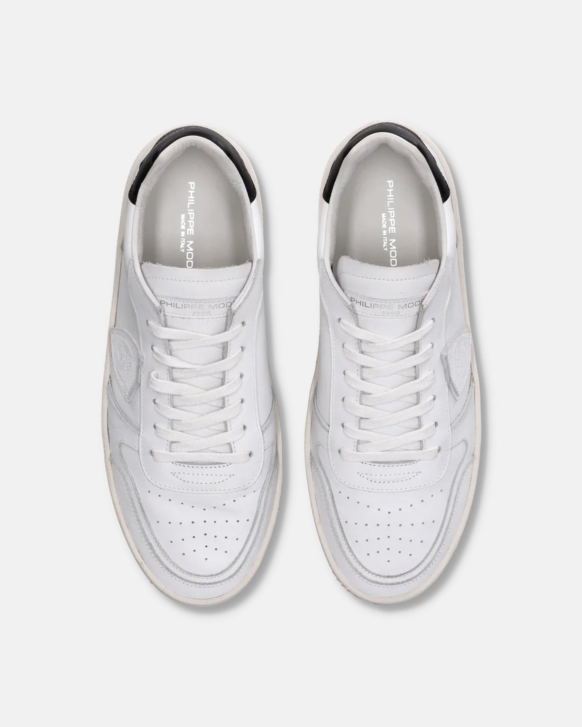 Nice Low-Top voor heren wit zwart