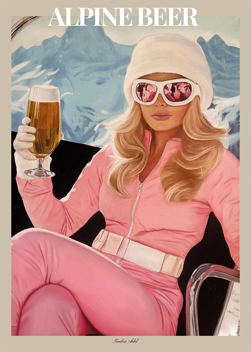 "Alpenbier" poster
