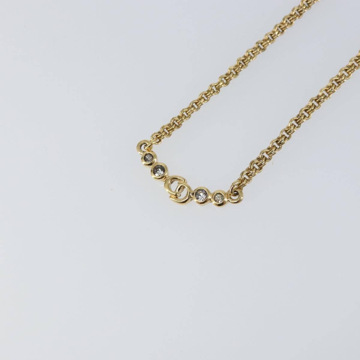 Necklace metal Gold Tone