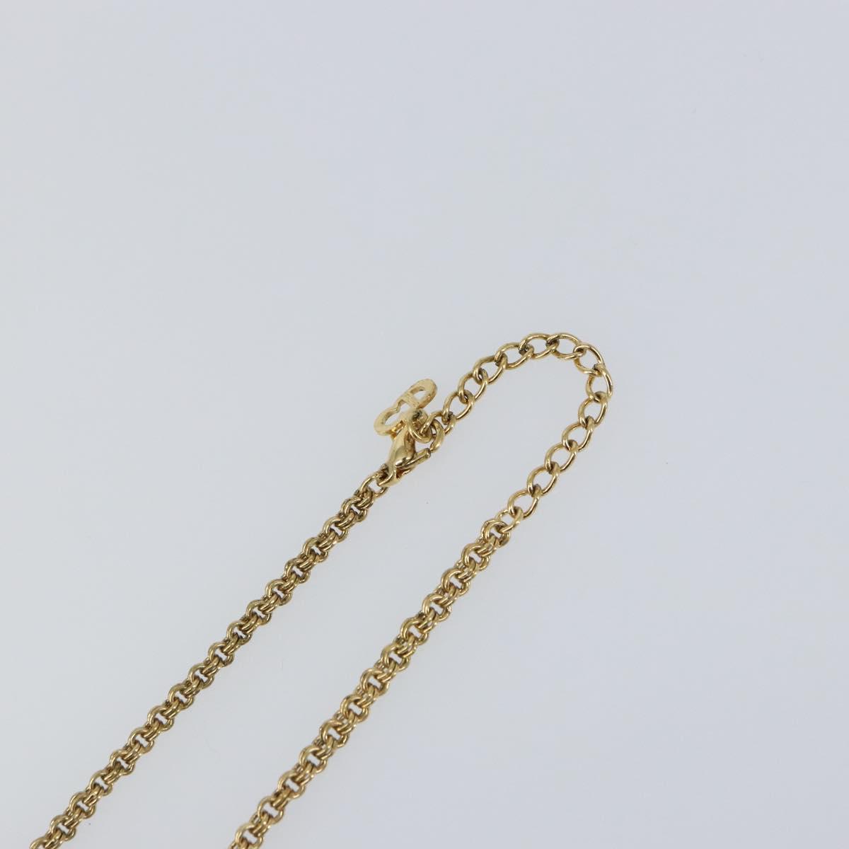 Necklace metal Gold Tone