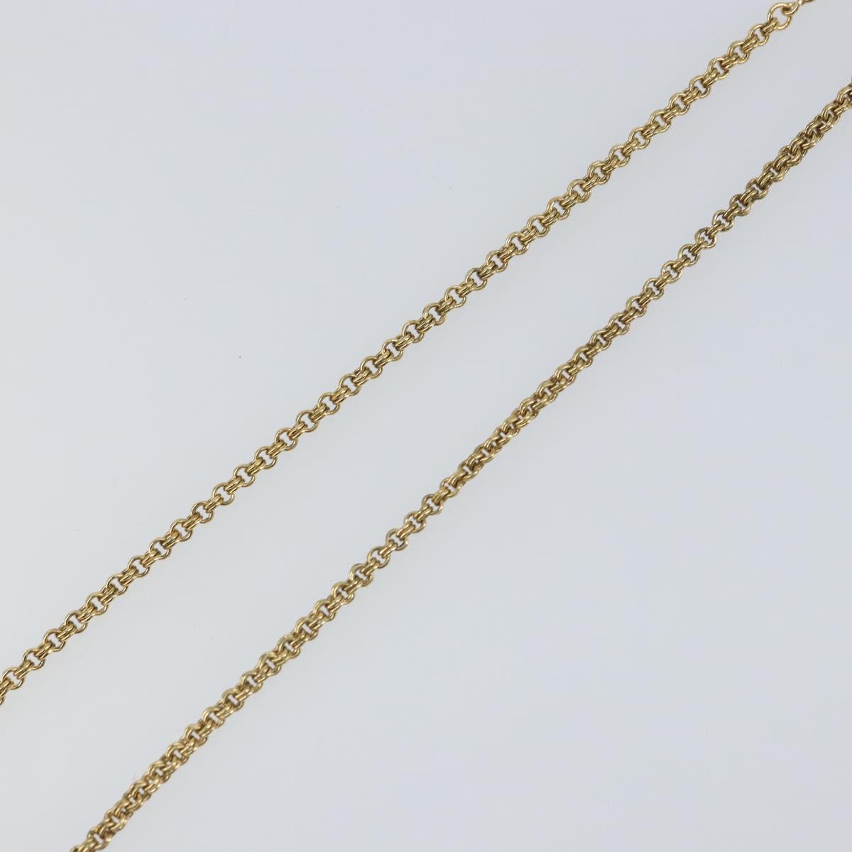 Necklace metal Gold Tone