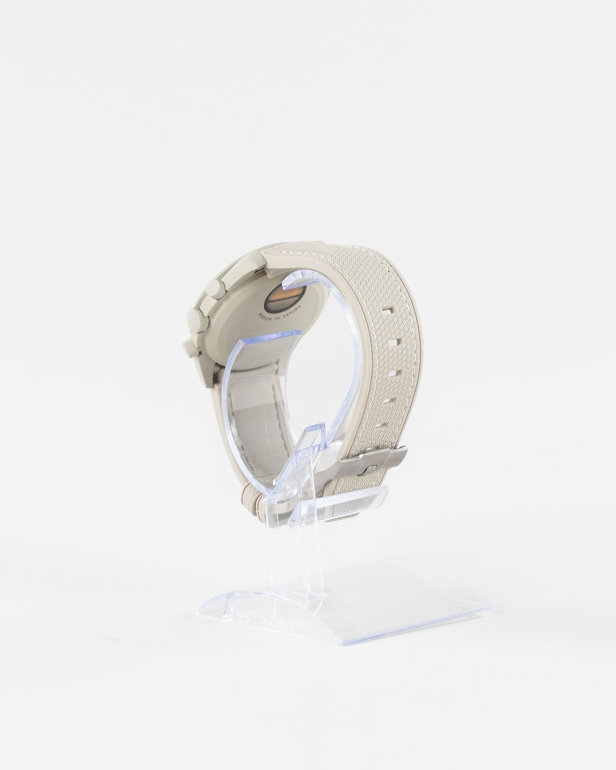 Klockband 2.0 till MoonSwatch – beige, 20 mm