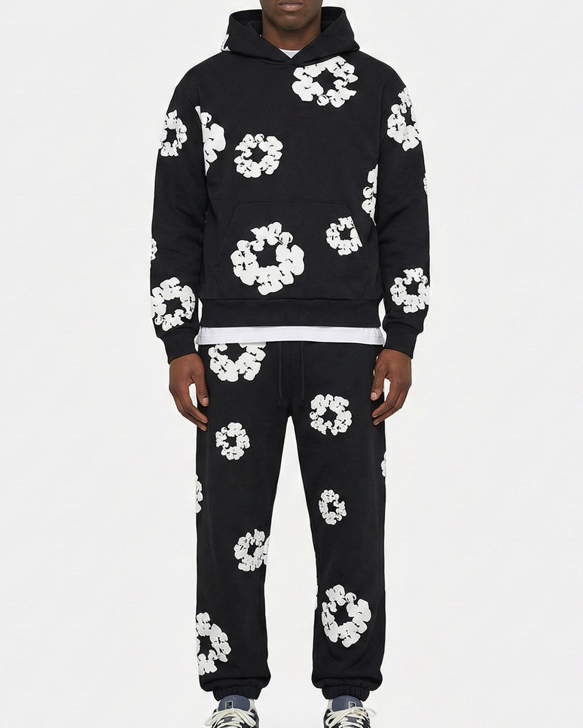 The Cotton Wreath Zwarte Trainingspak