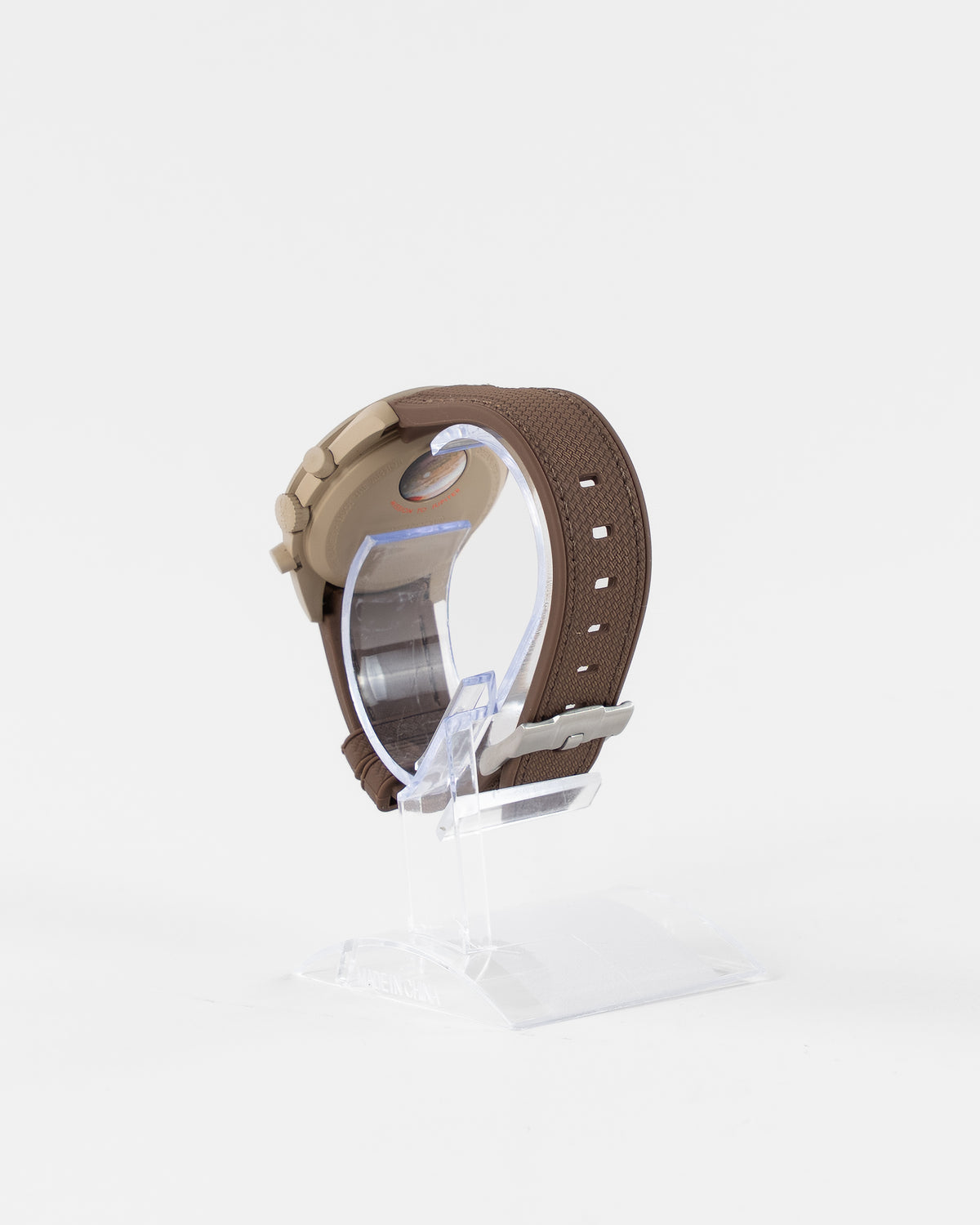 Klockband 2.0 till MoonSwatch – brun, 20 mm