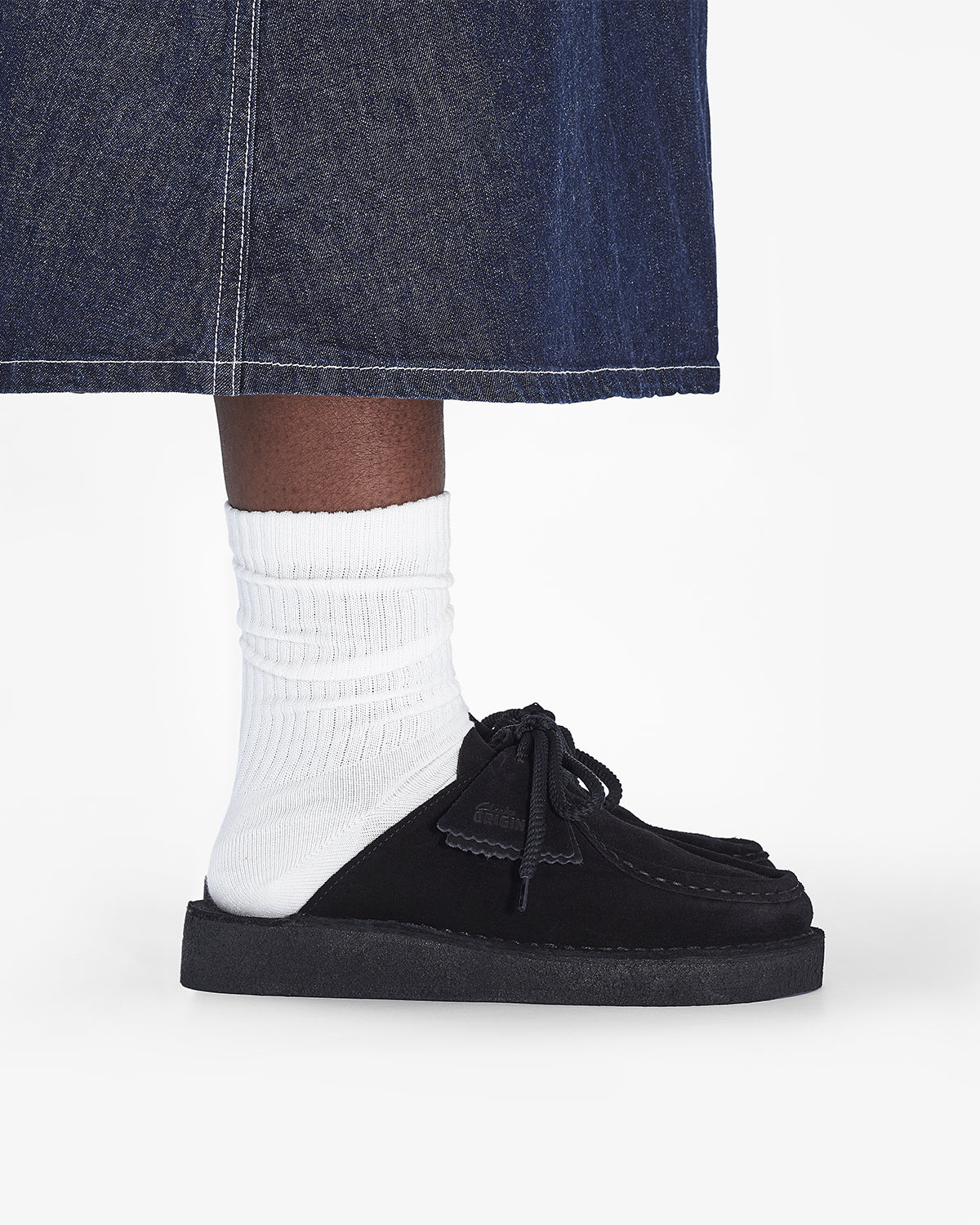 DSRTNomad Mule G "Black Suede"