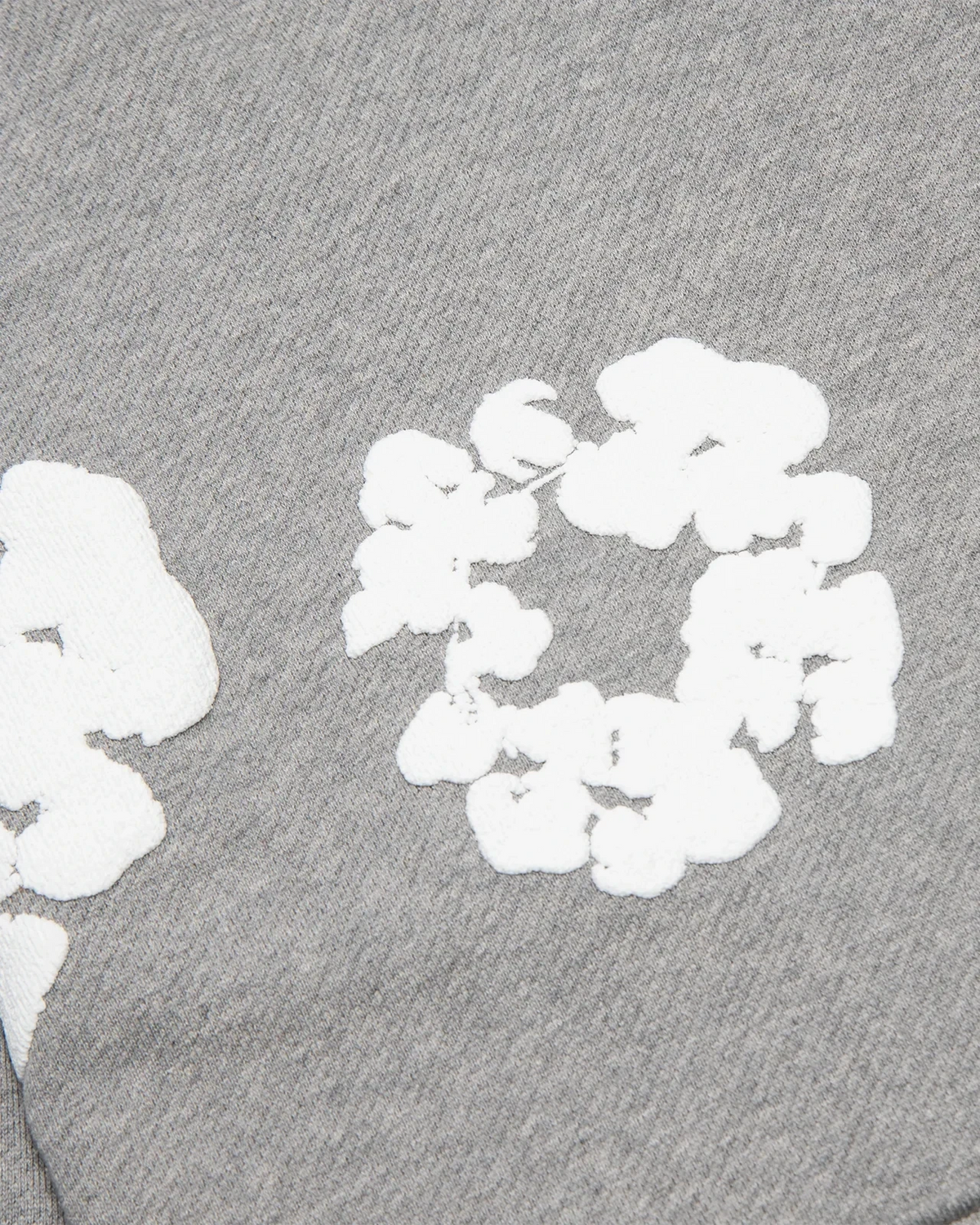 De Cotton Wreath Grijze Hoodie