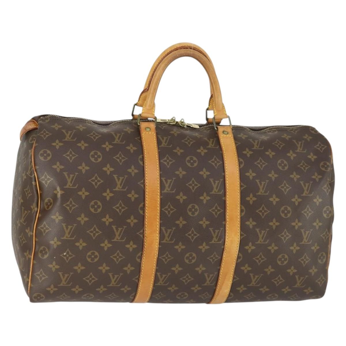 Monogram Keepall 50 Boston-tas