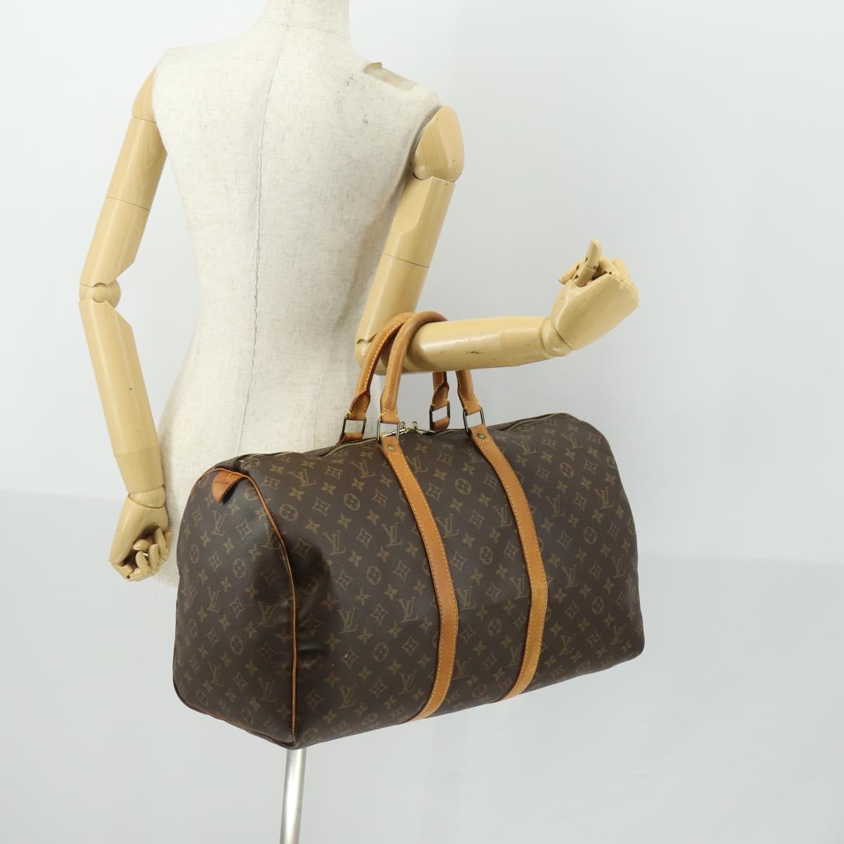 Monogram Keepall 50 Boston-tas