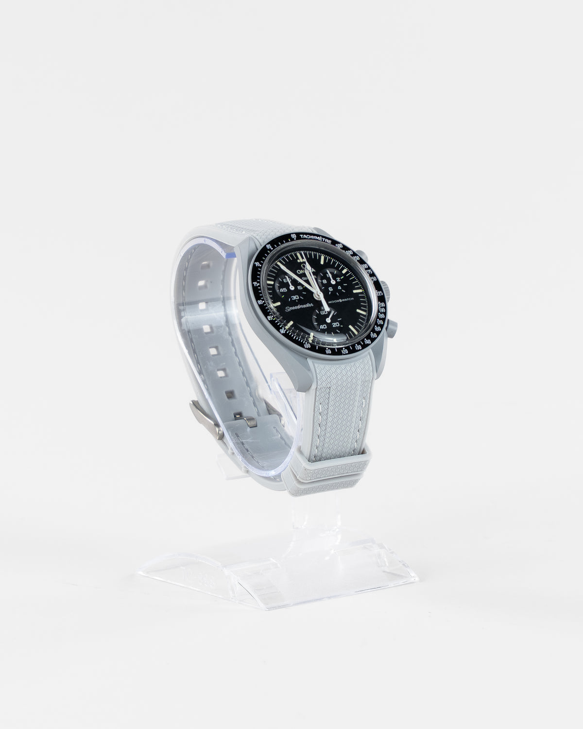 Klockband 2.0 till MoonSwatch – ljusgrå, 20 mm