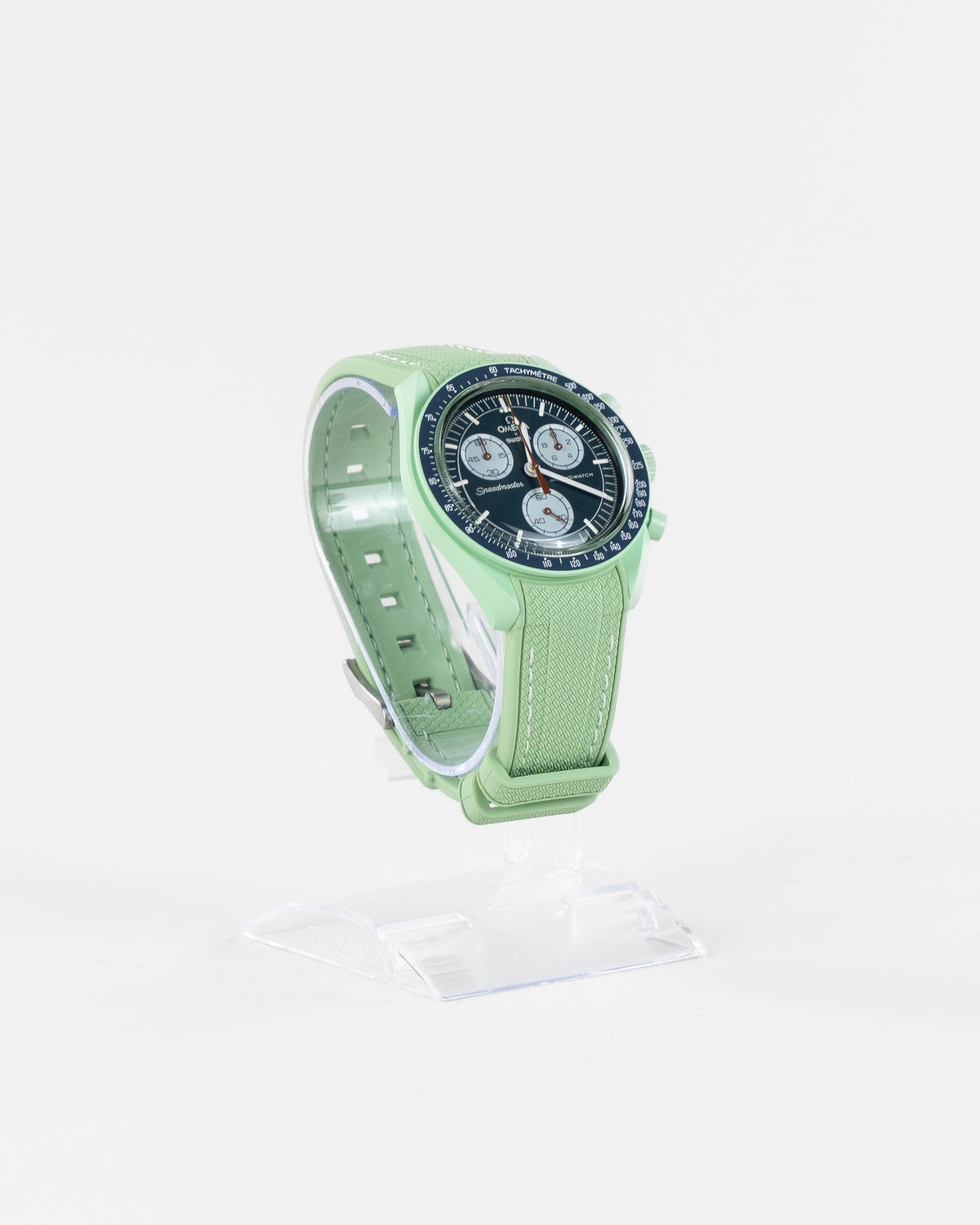 Horlogebandje 2.0 voor MoonSwatch – mintgroen, 20 mm