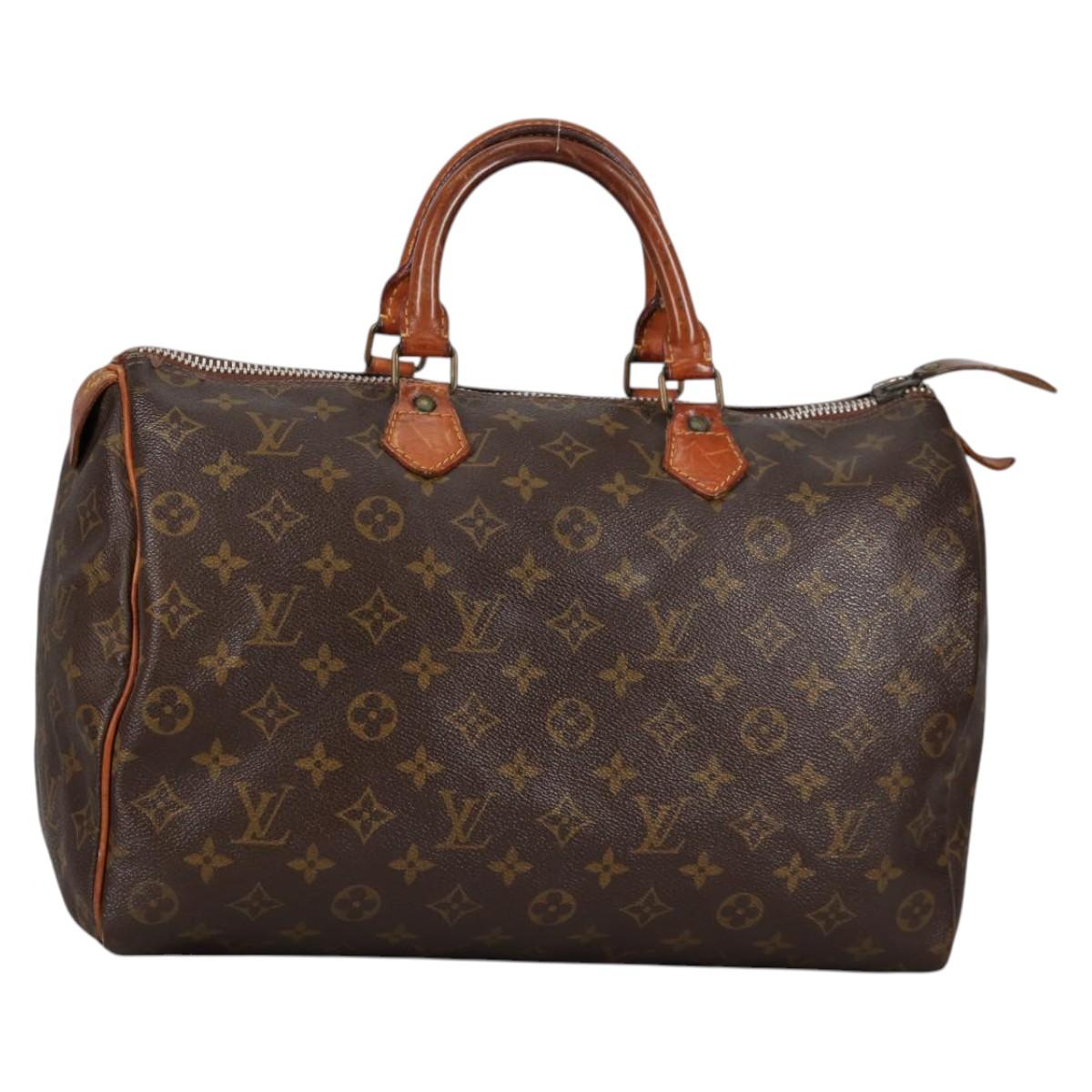 Vintage Monogram Speedy 35-handtas