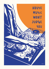 Housemuziekposter