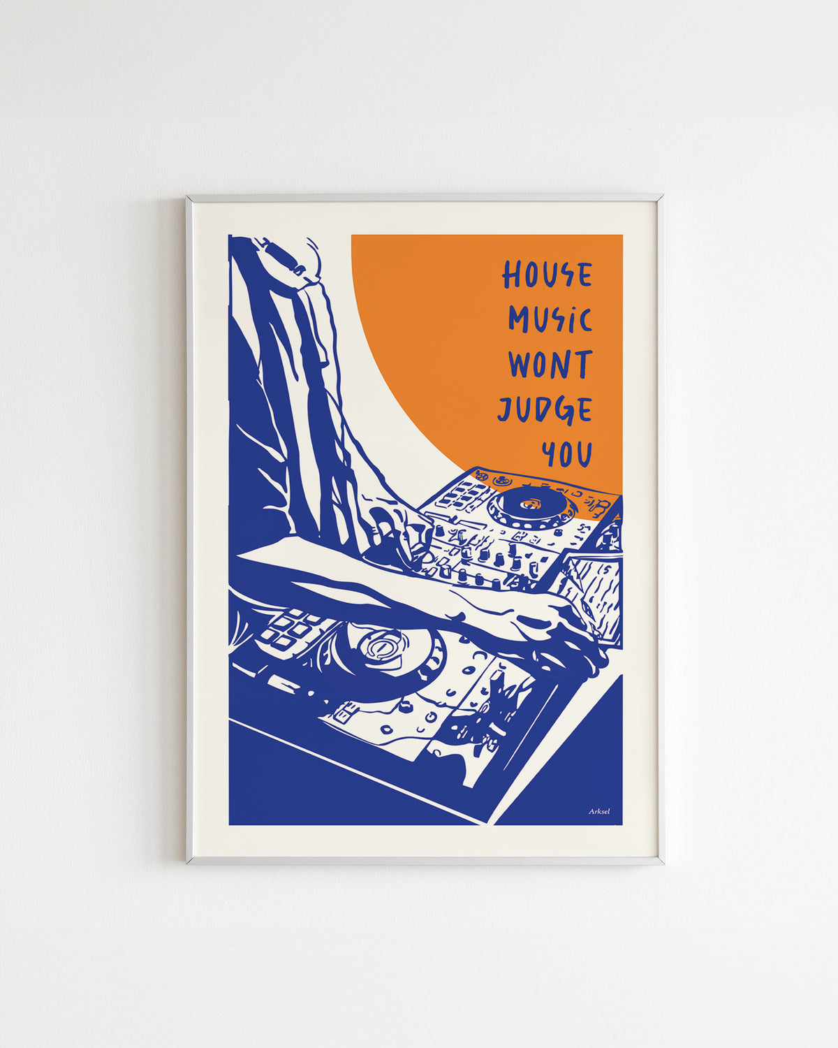 Housemuziekposter