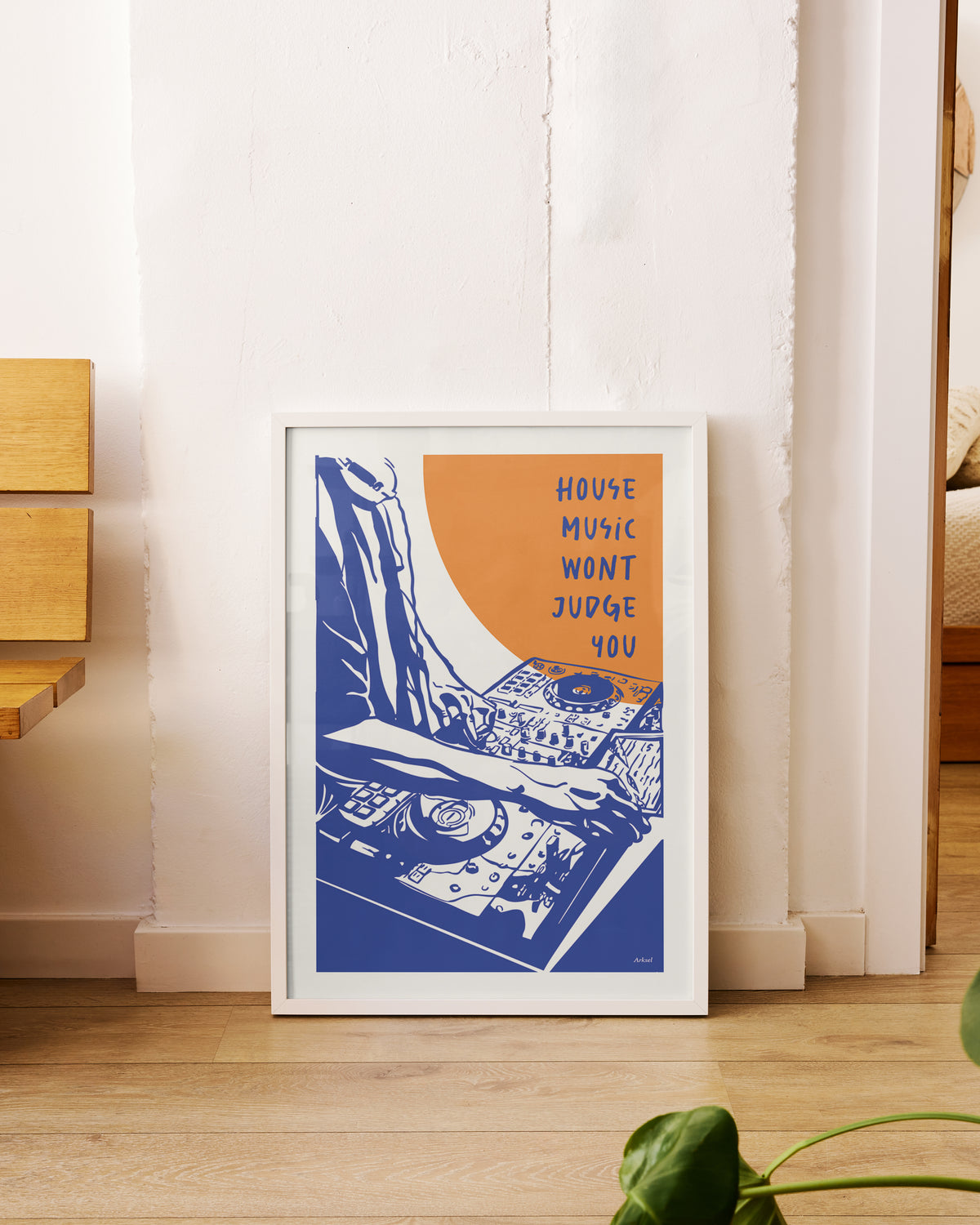 Housemuziekposter