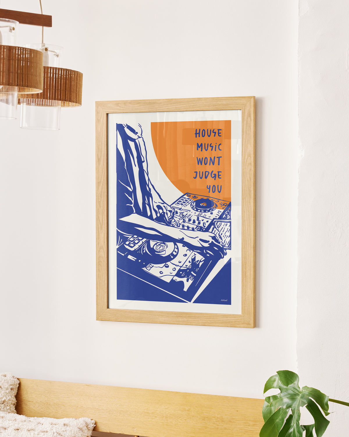 Housemuziekposter