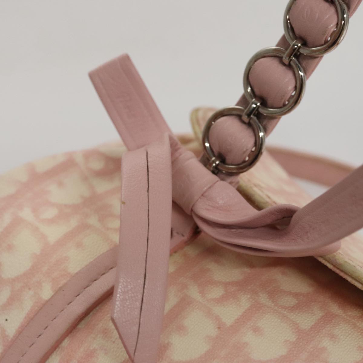 Trotter Canvas Romantic handtas van pvc, roze en zilverkleurig