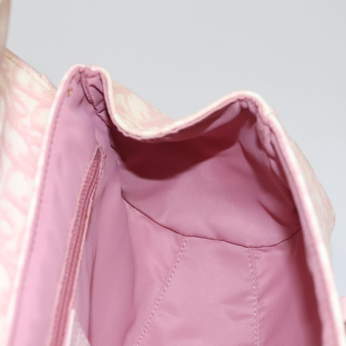 Trotter Canvas Romantic handtas van pvc, roze en zilverkleurig