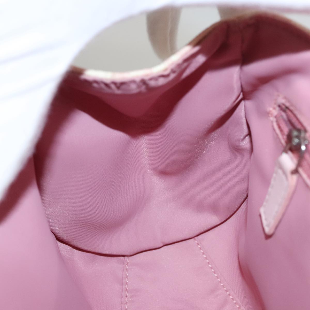 Trotter Canvas Romantic handtas van pvc, roze en zilverkleurig