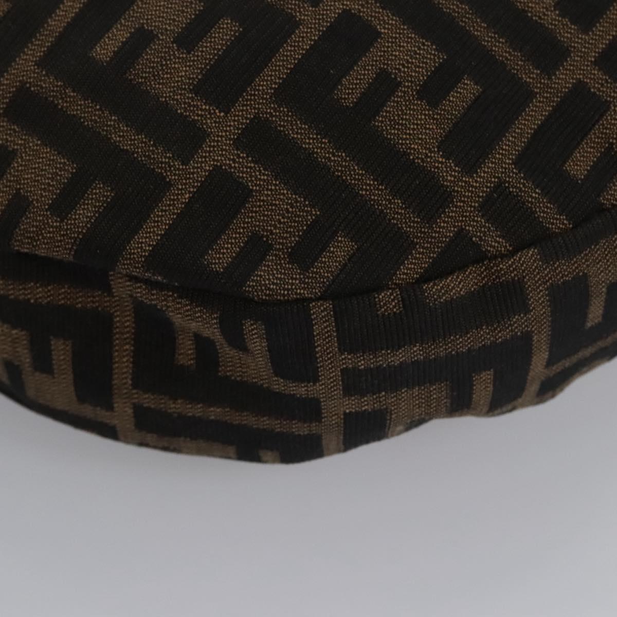 Zucca Canvas Schoudertas Bruin Zwart Zilver