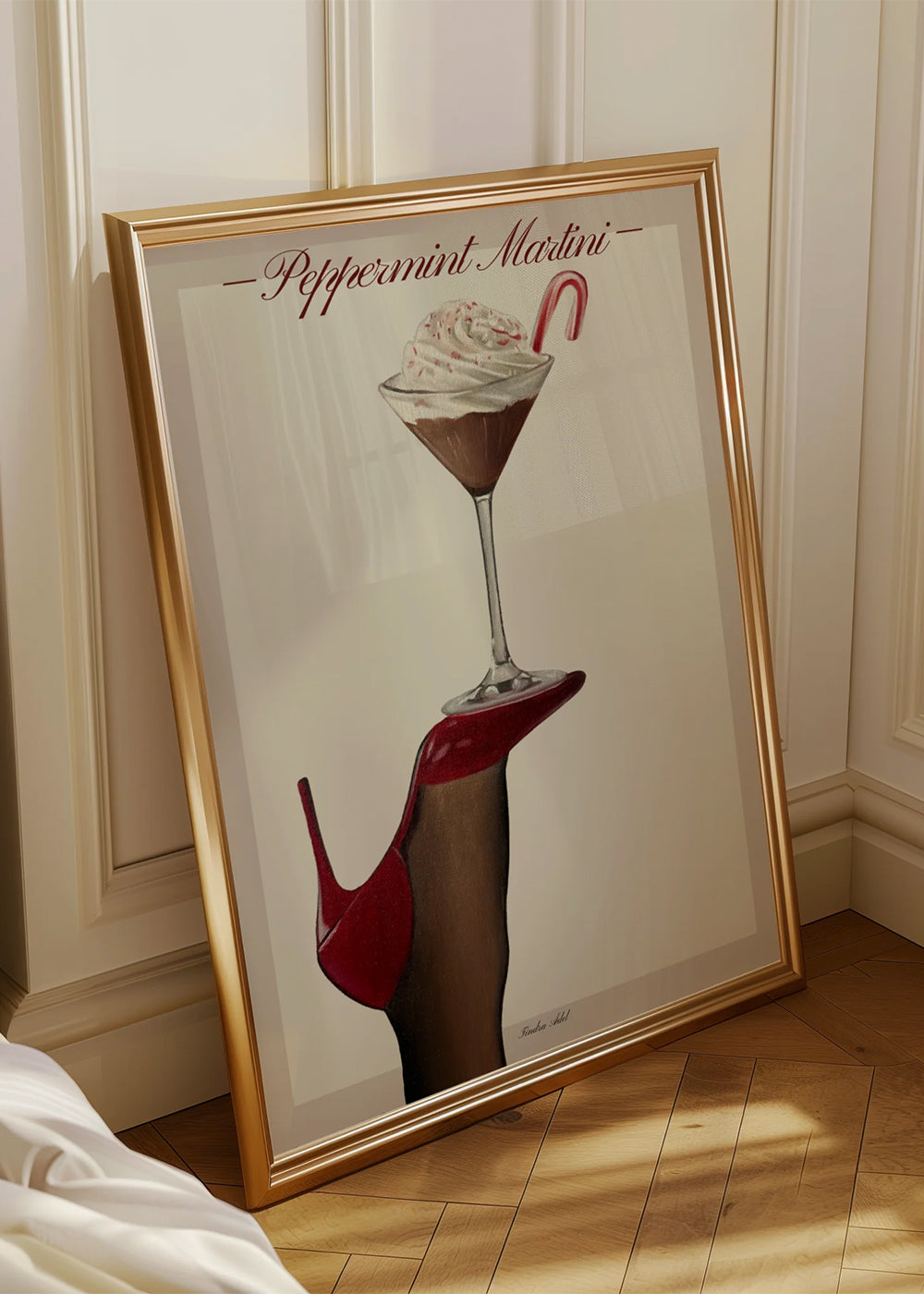 "Peppermint Martini" Poster