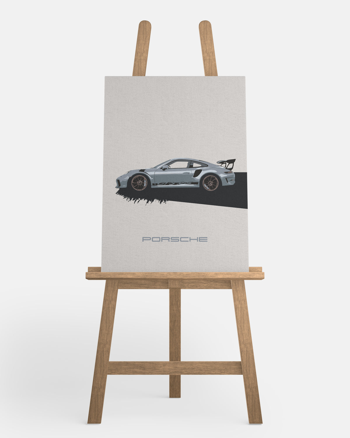 "Porsche No.2" Canvasdoek